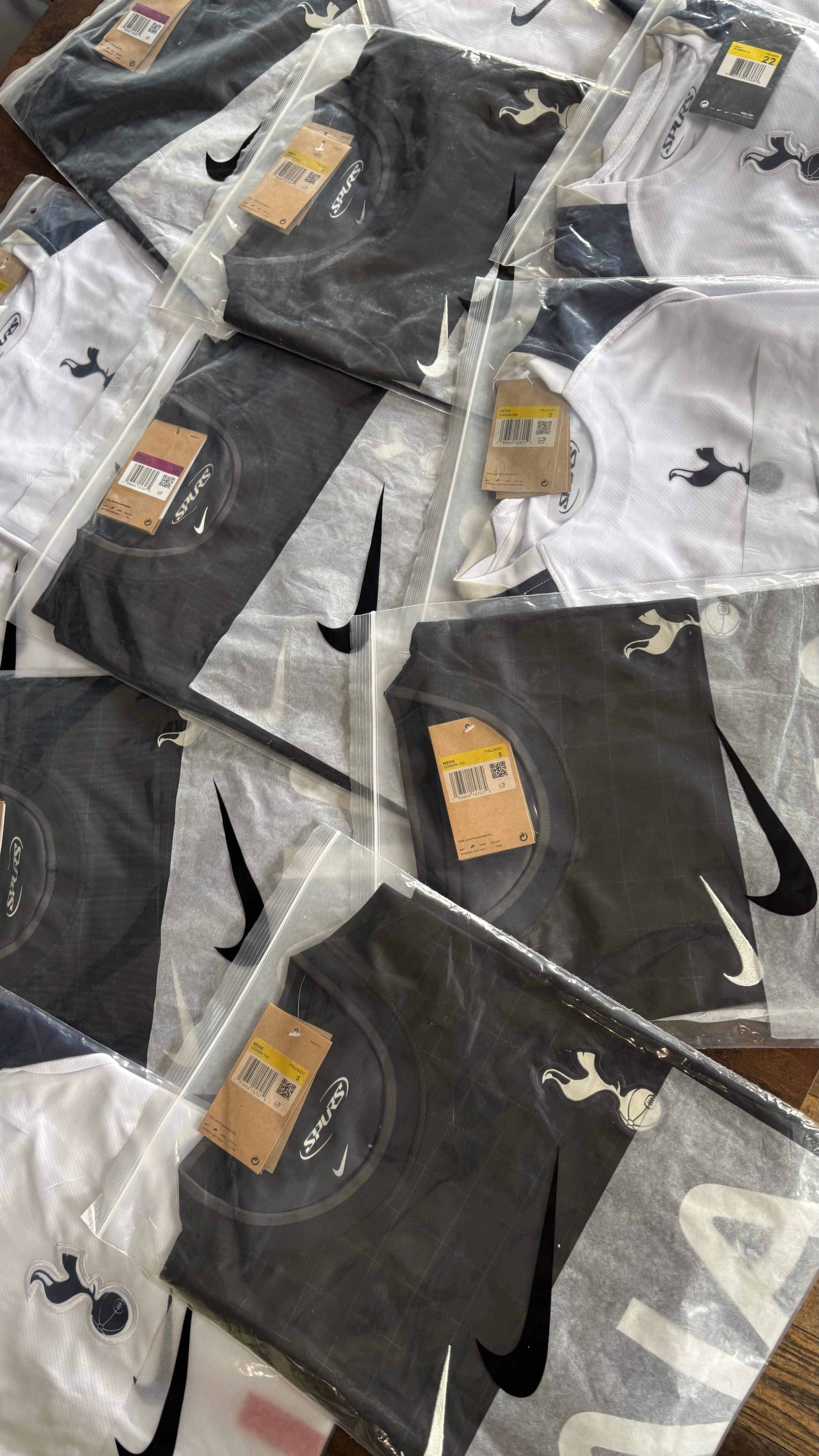 100 MYSTERY FOOTBALL SHIRTS - 2026/27 season * Read description *