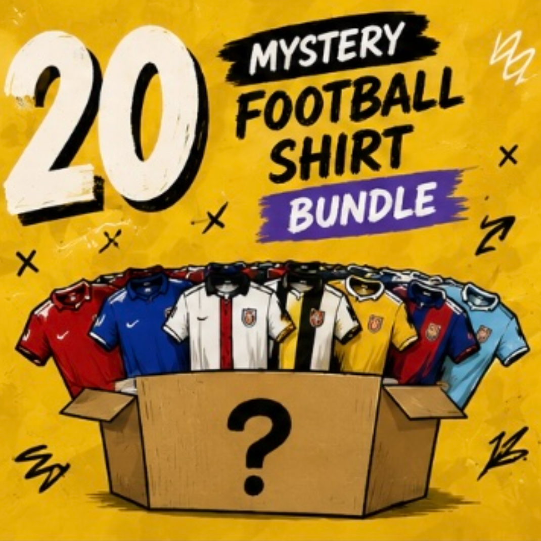 20 MYSTERY FOOTBALL SHIRTS - 2026/27 season * Read description