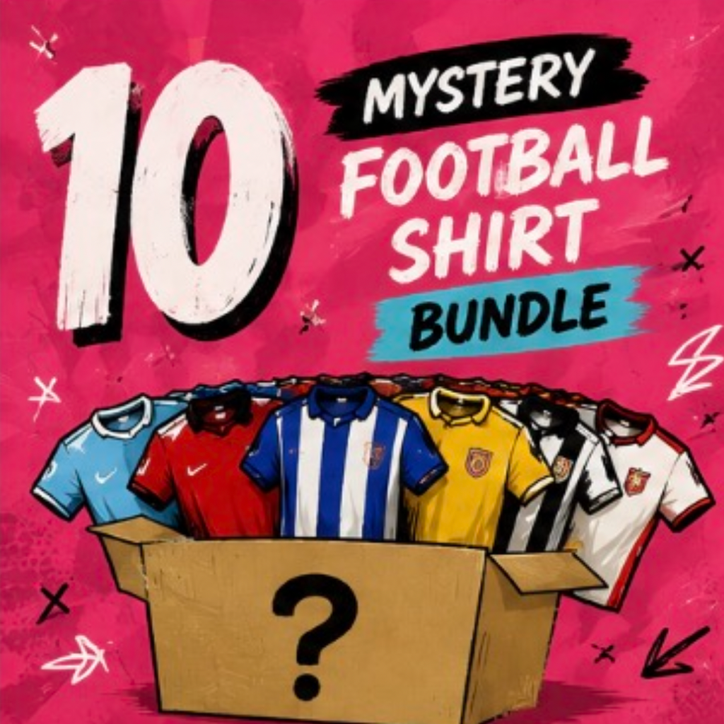 10 MYSTERY FOOTBALL SHIRTS - 2026/27 season * Read description